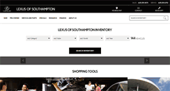 Desktop Screenshot of lexusofsouthampton.com